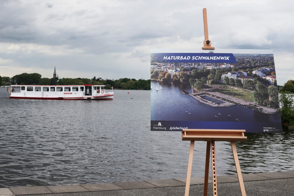 Hamburg: Schwimmen in der Alster: So soll das Naturbad aussehen