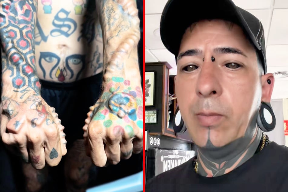 Oscar Marquez has embedded silicone under the skin of many clients, chopped their tongues in half, and tattooed their eyeballs.