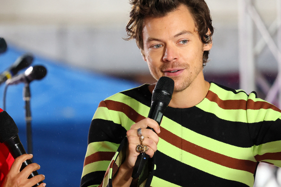 Harry Styles performs on the TODAY Show in May.