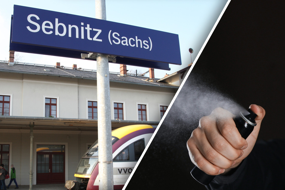 Am Bahnhof Sebnitz versprühte ein bislang unbekannter Täter Reizgas. Eine Frau wurde dadurch verletzt. (Symbolfoto)