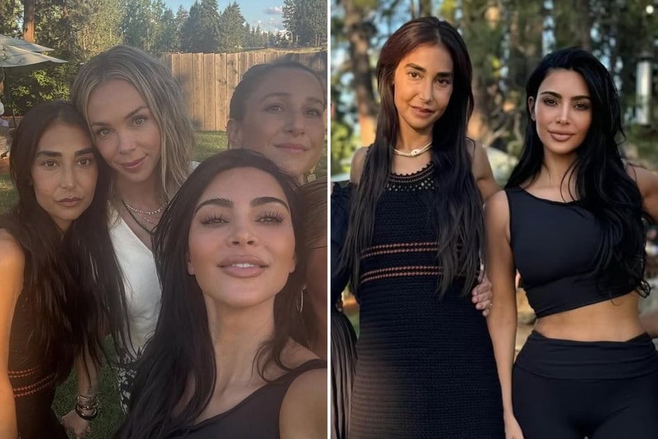 Kim Kardashian (r.) honored her late childhood friend Lindsay May Palevsky (l.) in a n emotional post over the weekend.