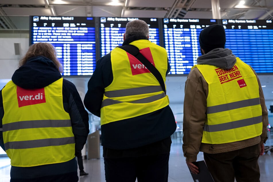 Am Flughafen München wird über zwei Tage lang gestreikt.