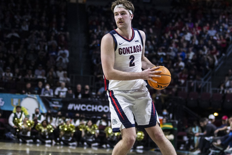 Gonzaga forward Drew Timme scored 32 points in his team's first-round win over Georgia State.