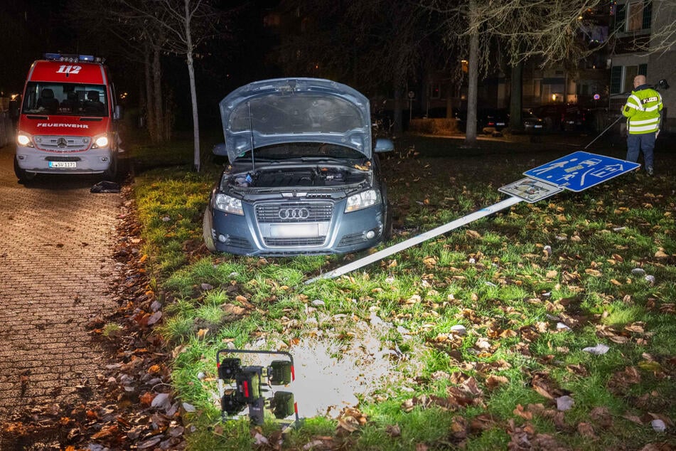 Das Fahren muss die 23-Jährige wohl noch etwas üben. Das nächste Mal am besten direkt mit Fahrlehrer.