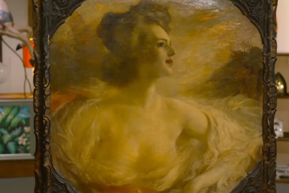 Zum Verkauf stand dieses Werk von Raffael Schuster-Woldan aus dem Jahr 1898.