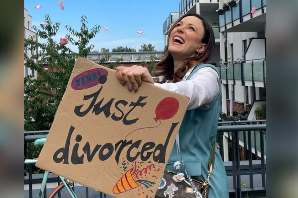 Jasmin Wagner (42) freut sich auf Instagram über ihre Scheidung.