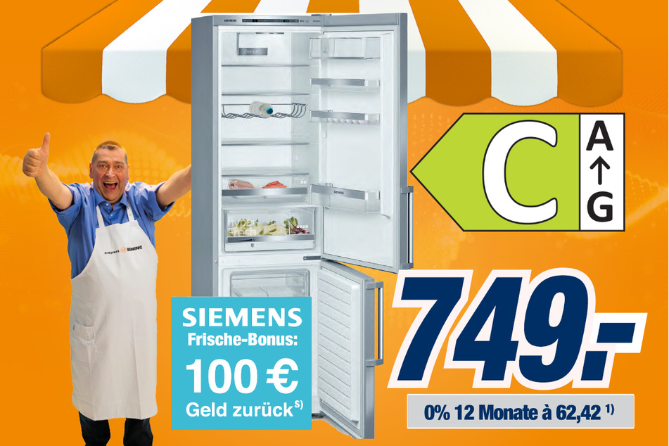 Mit hyperFresh Schubladen für deutlich längere Frische!