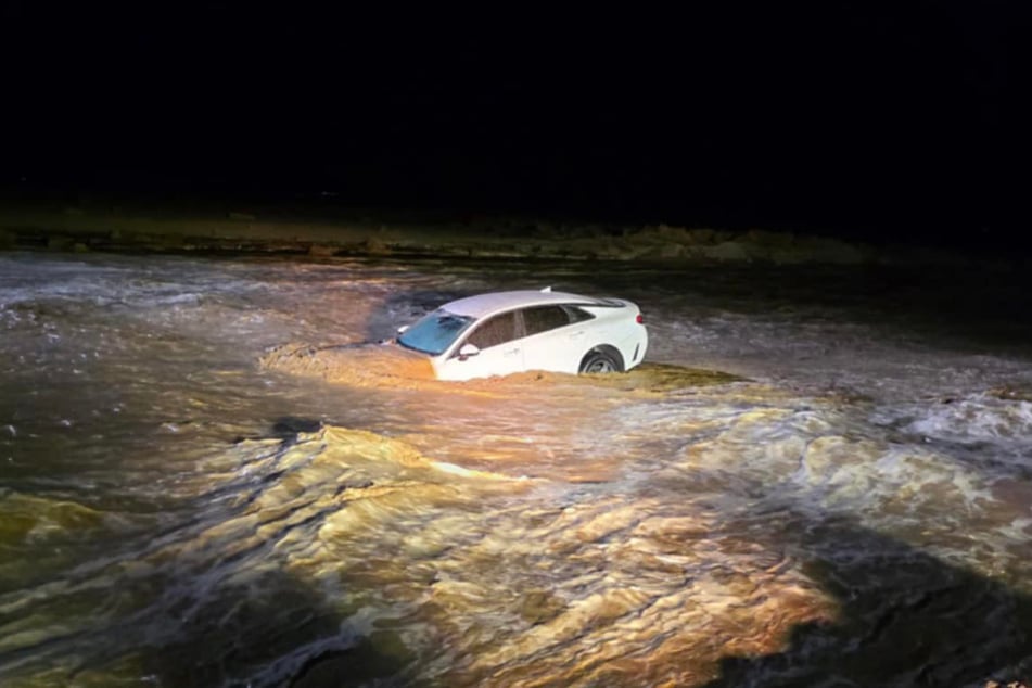 Brandon Padilla-Aguilera (26) und Sohn Xavier (†2) saßen im Auto, als sie von der Flut mitgerissen wurden.