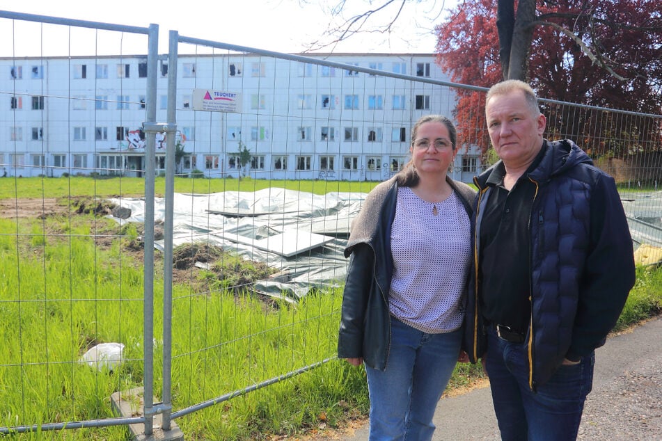 "Hinweise werden teils als Belästigung aufgefasst": Gritt Wiening (50) und Sven Thorenz (56) von der Strehlener Interessengemeinschaft kritisieren die Verwaltung.