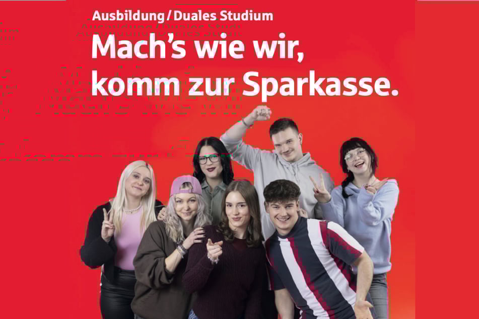 Diese Azubis der Sparkasse Leipzig machen's vor.