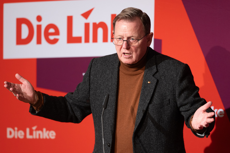 Thüringens Ex-MP Bodo Ramelow (68, Linke) sagte, seinen eigenen Wahlkampf in Thüringen werde er nicht gegen andere demokratische Parteien führen, "da gehört für mich das BSW dazu". (Archivbild)