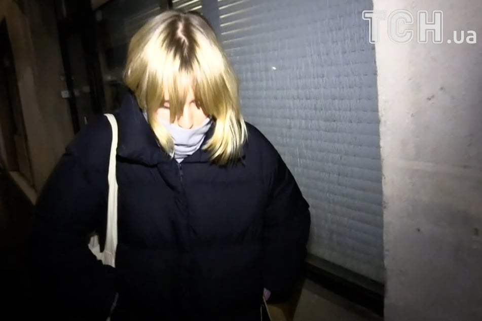 Luiza Ruzova wurde von einem ukrainischen Journalisten auf der Straße angesprochen.