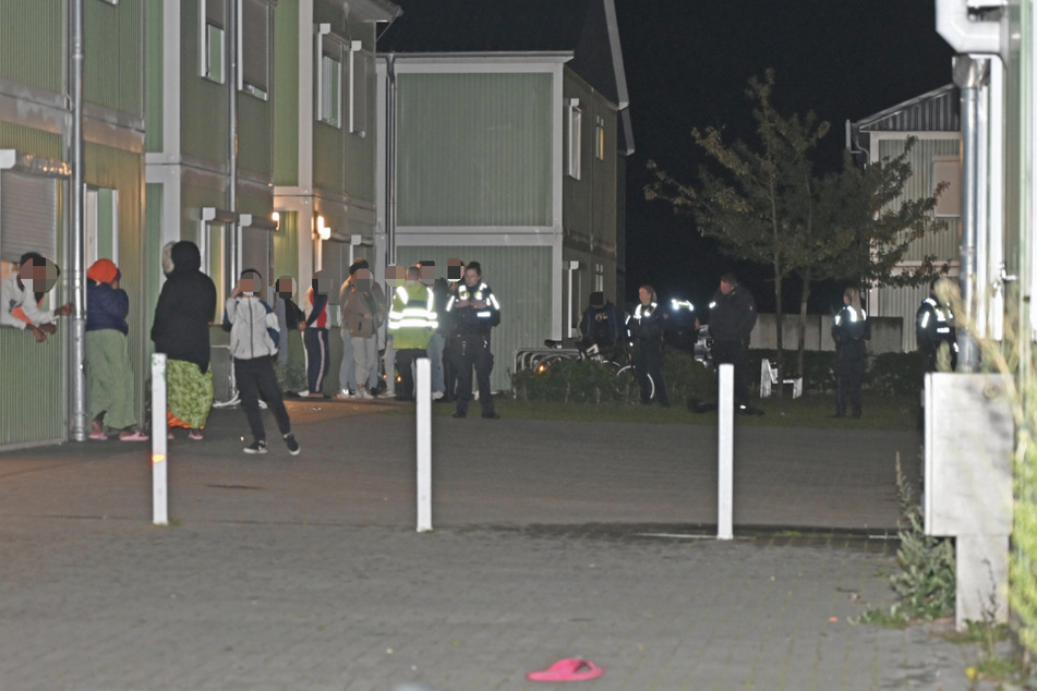 Der Vorfall ereignete sich an der Flüchtlingsunterkunft in Hamburg-Rönneburg.