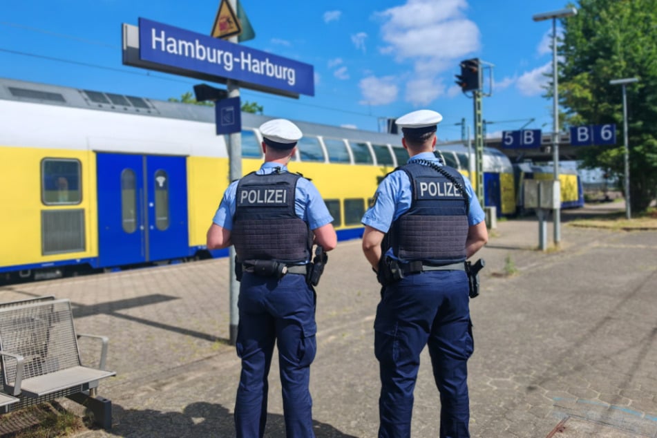 Am Bahnhof Harburg nahm die Bundespolizei den Metronom-Zug in Empfang. Dem 31-Jährigen wurde die Weiterfahrt untersagt. (Symbolfoto)