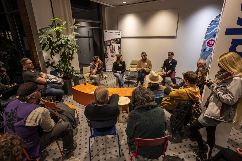 Das "Kulturhauptstadt Info-Café", ein Anlaufpunkt für die Fragen der Chemnitzer