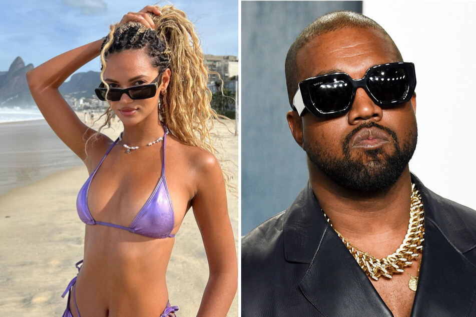 Was läuft da? US-Rapper Kanye West mit Hamburger Model gesichtet