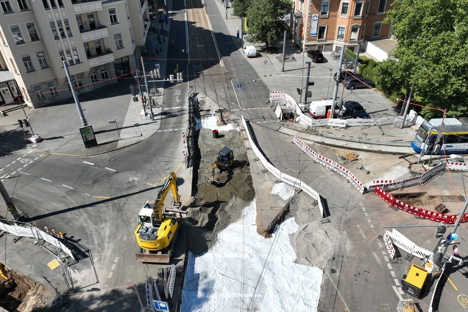 Mit Ende der Ferien soll der Verkehr hier wieder rollen können.