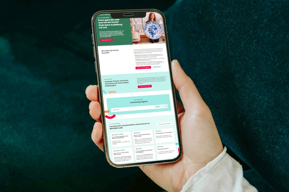 So sieht die Online-Seite zur Suche von Ausbildungsplätzen aus – übersichtlich gestaltet, damit sich jeder zurechtfindet.