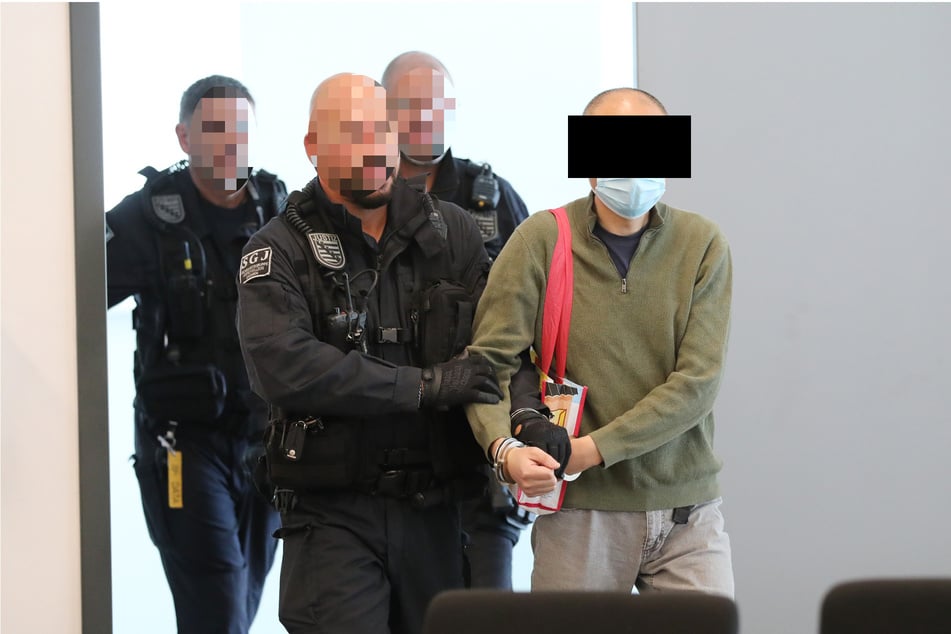Jian G. (44) wurde vom Oberlandesgericht in Dresden zu vier Jahren und neun Monaten Haft verurteilt.