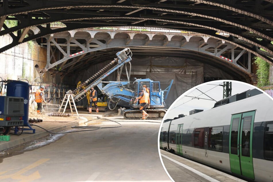 Massive Einschränkungen für Pendler: Bahnbrücken in Leipzig werden abgerissen