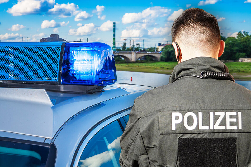 Die Unfallaufnahme wurde für zwei Polizisten in Dresden fast zur Nebensache. Sie wurden von drei Personen angegriffen. (Symbolbild)