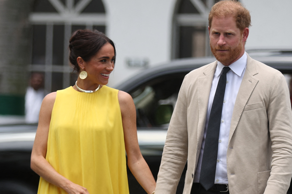 Prince Harry (r.) has been fighting for security protection during his visits to the UK as she continues to live permanently in the US with wife Meghan Markle.