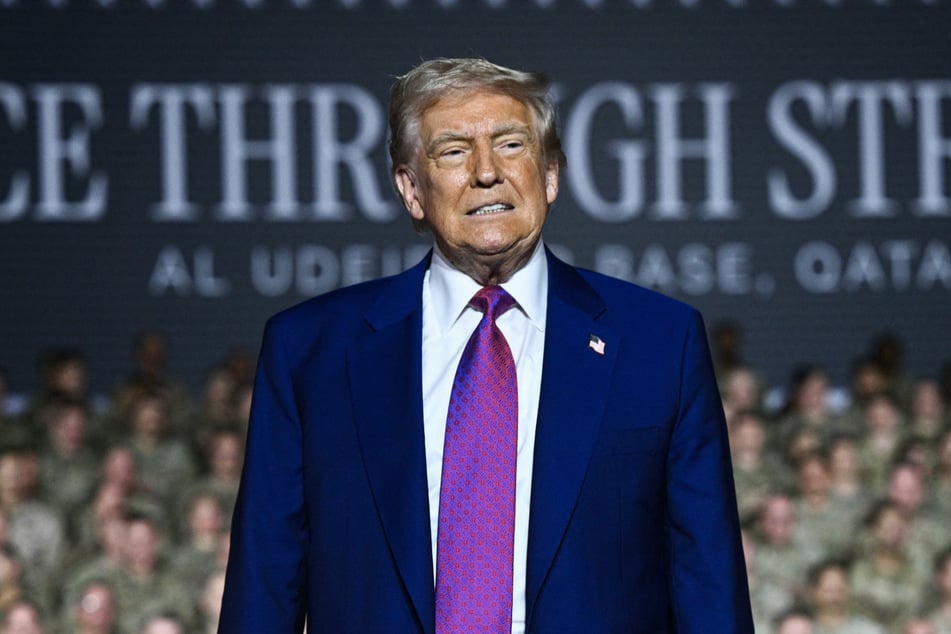 Following the parade, the Army's Golden Knights parachute team will jump in and present President Trump with a US flag.