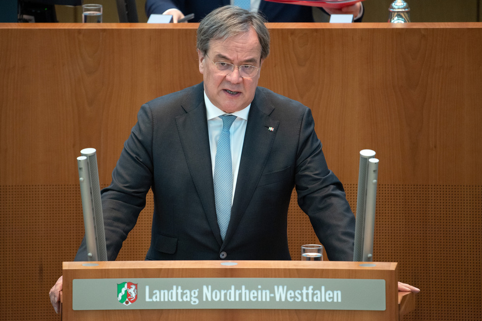 Die Corona-Pandemie sei die größte Bewährungsprobe für NRW, so der Ministerpräsident.