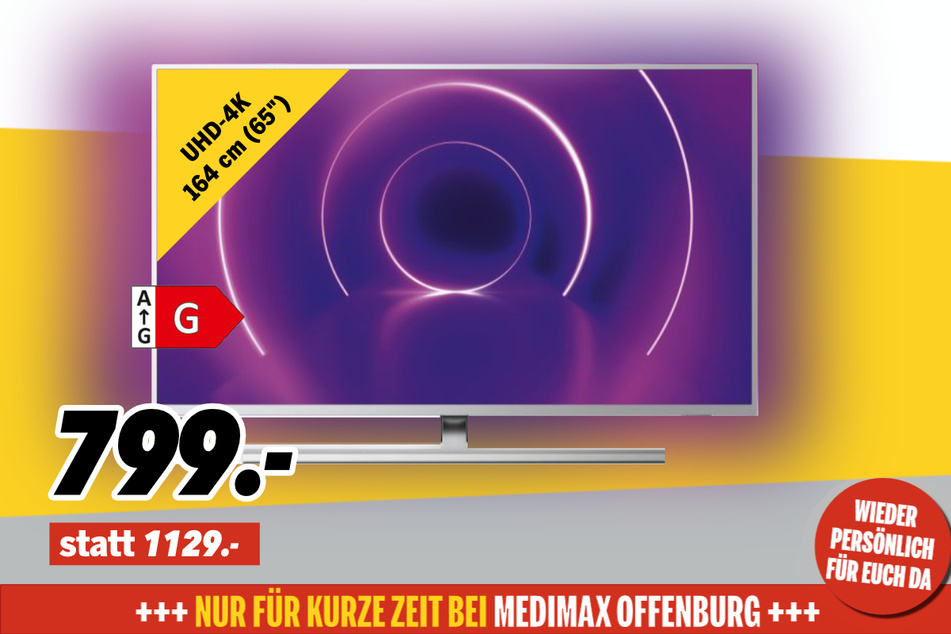 Samsung 65PUS8505/12 für 799 Euro