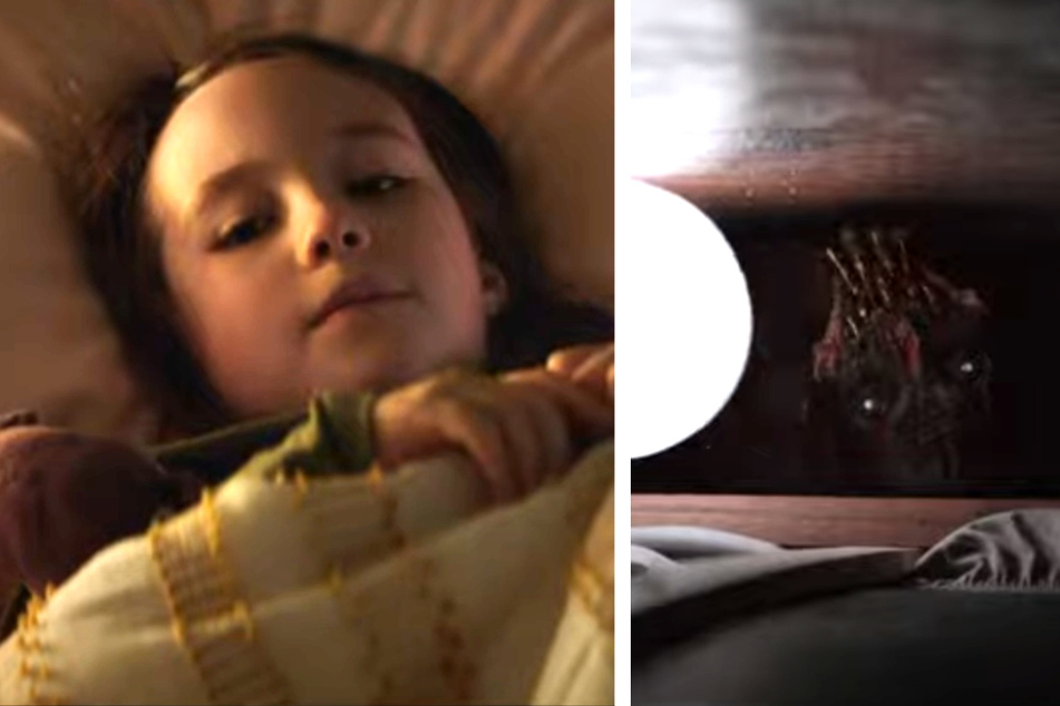 Die kleine Sawyer (Vivien Lyra Blair, 10) hat Angst vor dem Monster, das unter ihrem Bett lauert.