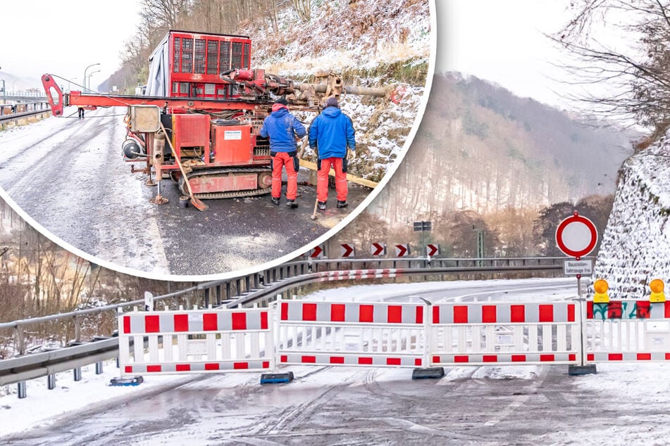 Vollsperrung! Arbeiten auf wichtiger Bundesstraße gestartet