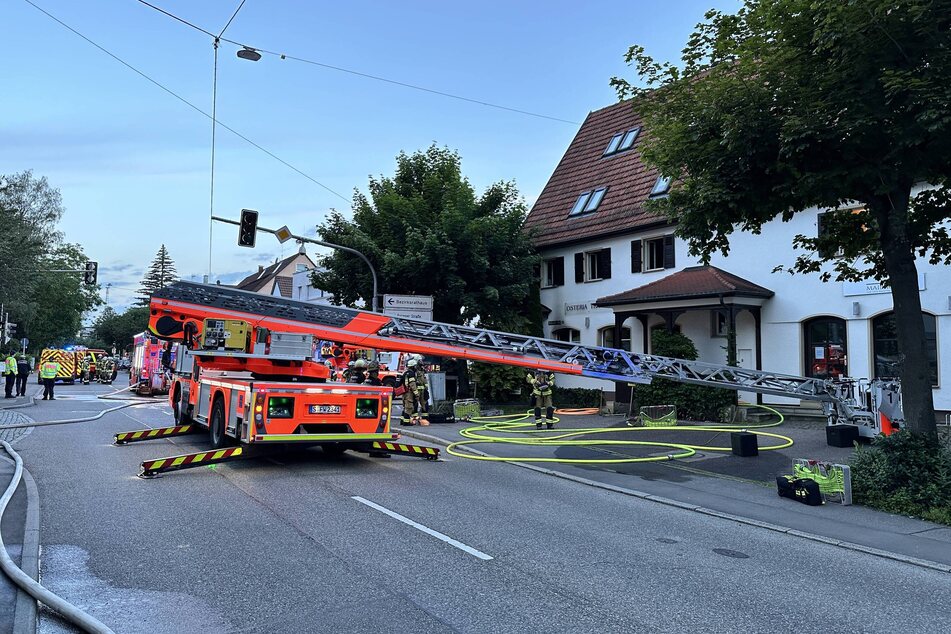 Der Brand konnte am Morgen gelöscht werden.