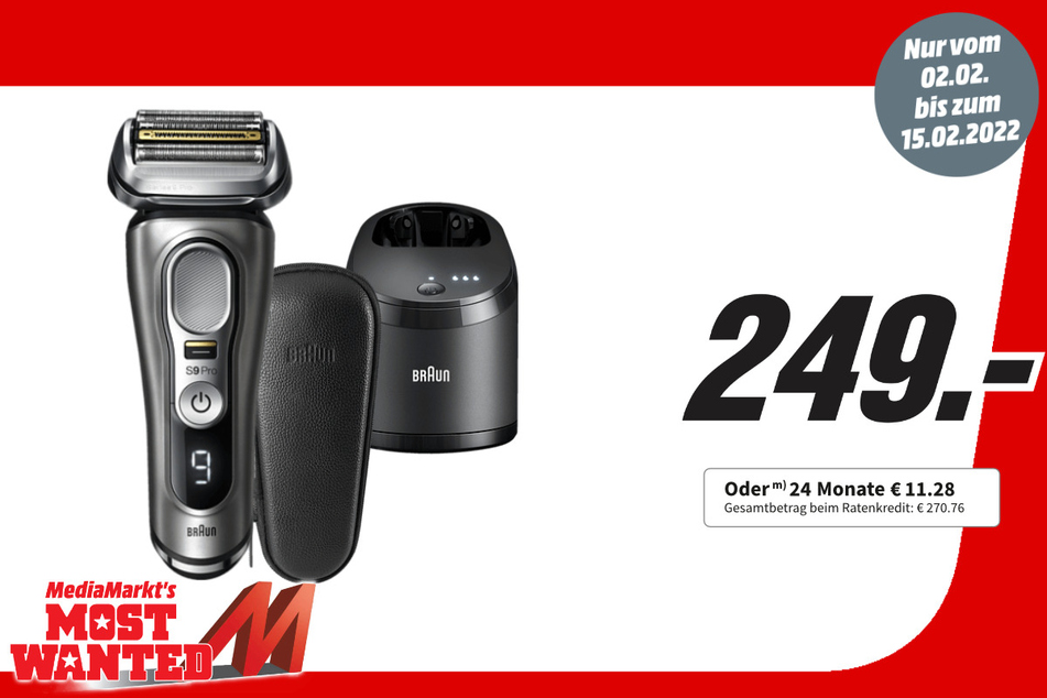 Braun 9465cc wet&dry