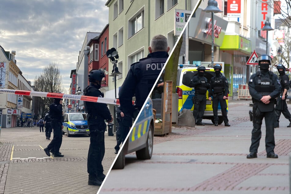 Großeinsatz an Sparkasse in NRW: Verdächtiger drohte mit Bombe!