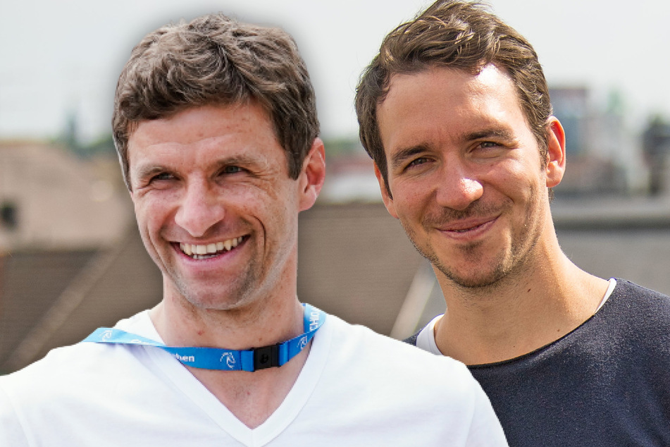 Thomas Müller (34, l.) und Felix Neureuther (39) sind zwei ansolute deutsche Sport-Legenden. (Montage)