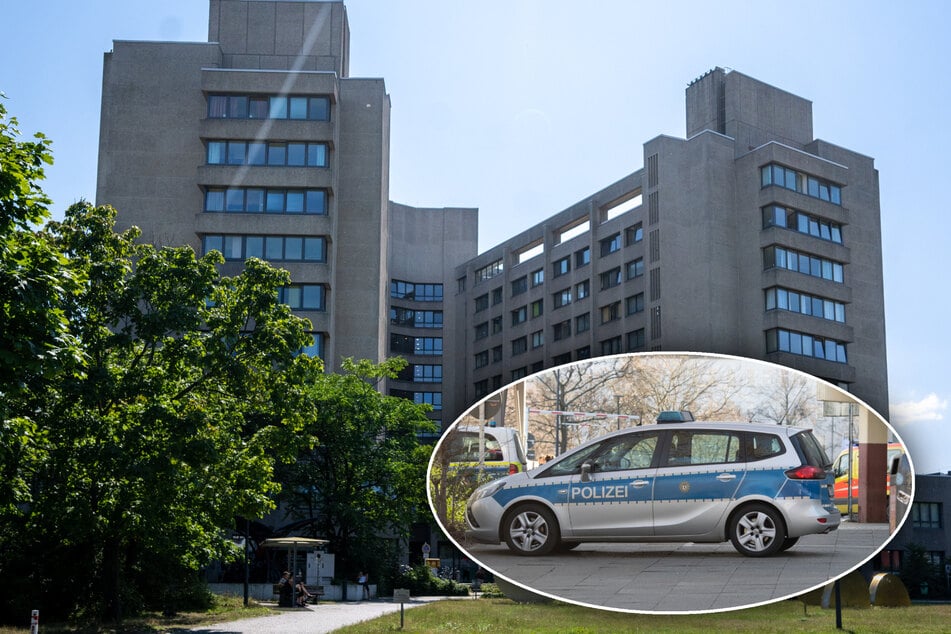 Das Klinikum in Kreuzberg gab mittlerweile Entwarnung. (Archivfoto/Fotomontage)