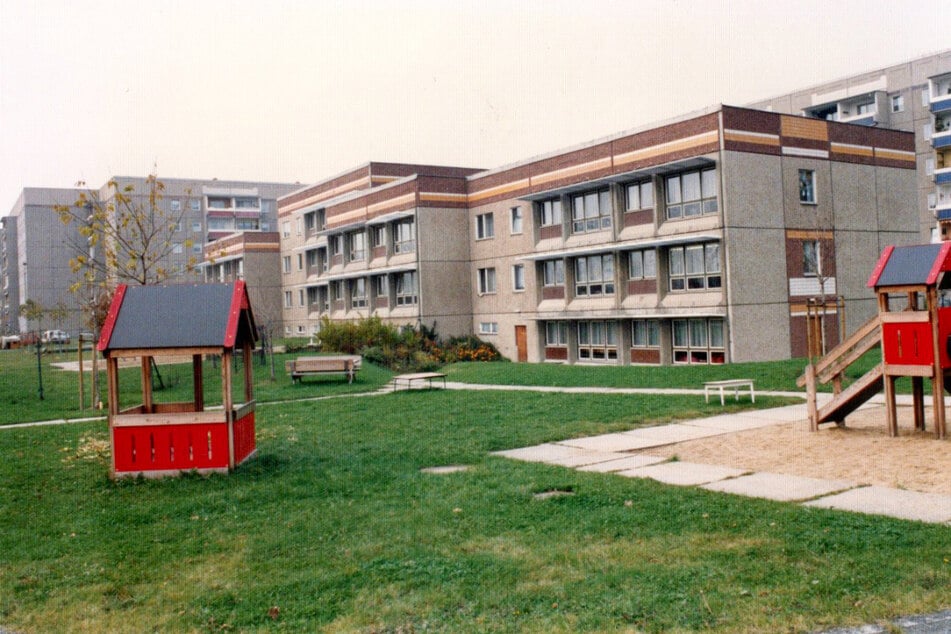 Früher wirkte das Kita-Gelände noch recht trostlos.