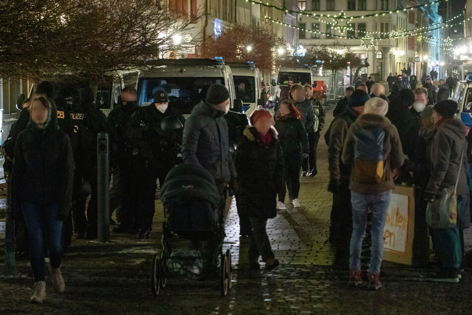 Chemnitz: Erneute Corona-Demo in Freiberg: Diesmal blieb es friedlich