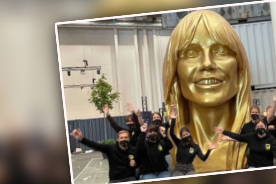 Heidi Klum: Erkennt Ihr sie? Dieser XXL-Gold-Klumpen soll ein deutscher Top-Star sein!