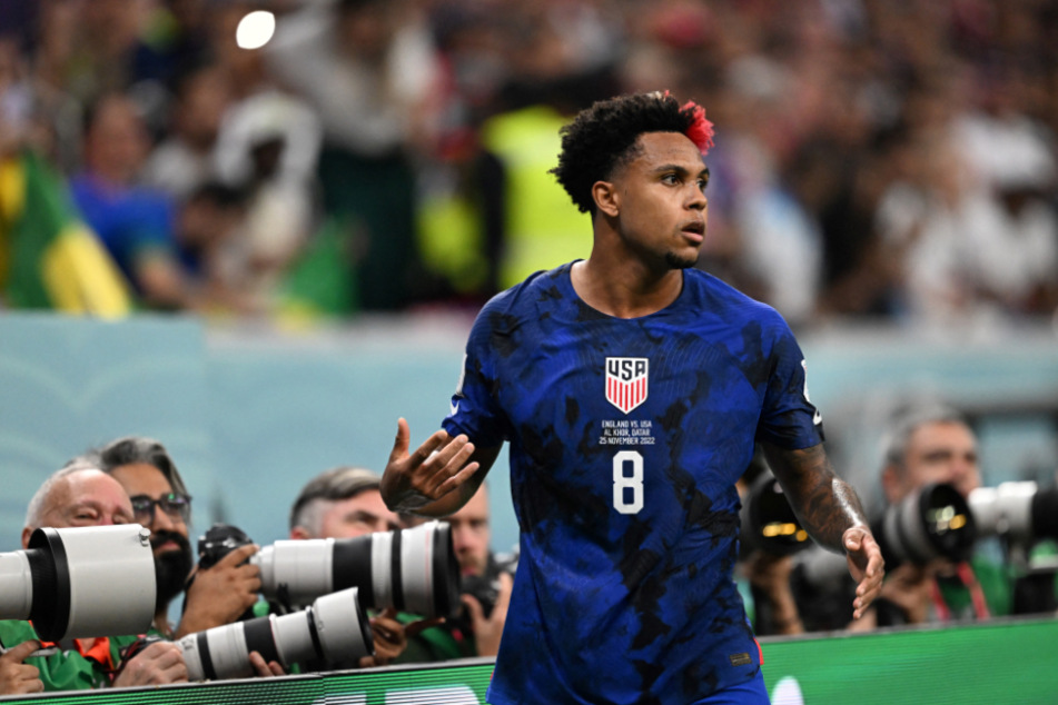 Weston McKennie bei der Partie gegen die "Three Lions".