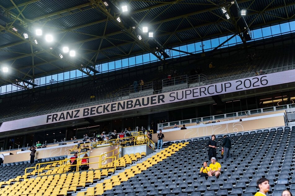 Im Dortmunder Westfalenstadion steigt ab 20.30 Uhr der Franz-Beckenbauer-Supercup.