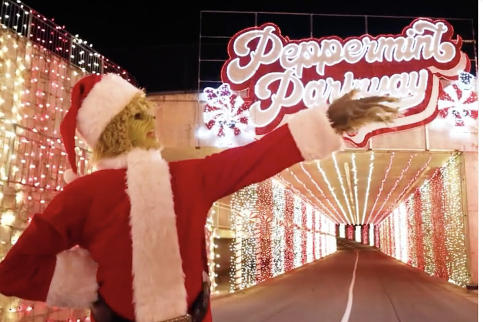 Peppermint Parkway is open through December 26.
