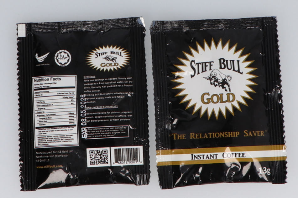 Kein löslicher Kaffee: Warnung vor illegalem Potenzmittel "Stiff Bull Gold"!