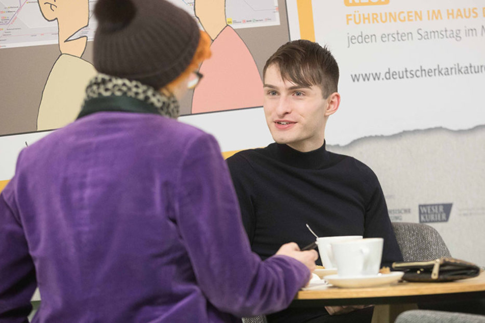 Mr. Matthew (20) stellte sich den Fragen von TAG24-Redakteurin Katrin Koch.