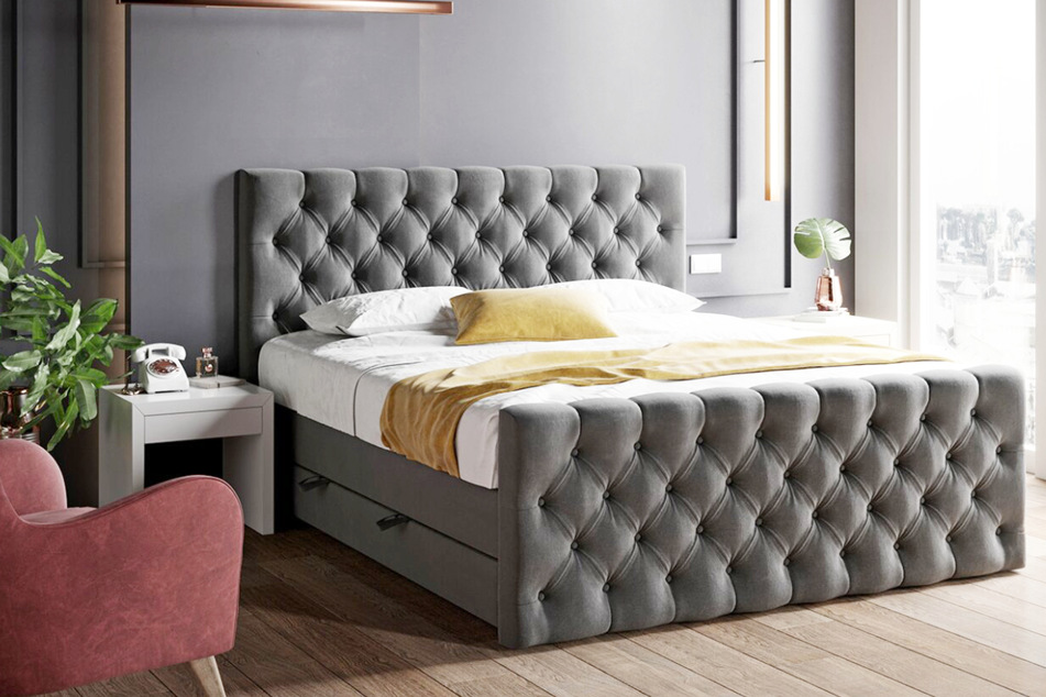 Dieses tolle Boxspringbett bekommt Ihr bei Roller am Sonntag (22.5.) super günstig
