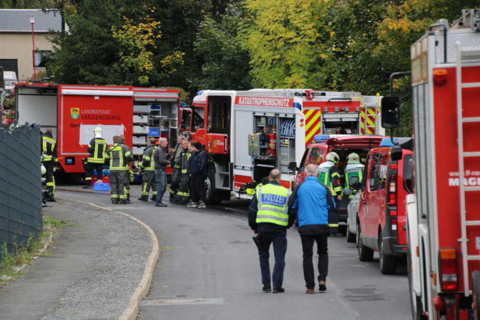 Die Feuerwehr war im Großeinsatz vor Ort.