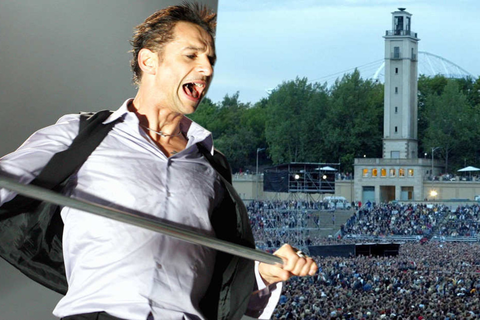 Sänger Dave Gahan (55) wird vor 70.000 Fans auf der Leipziger Festwiese auftreten.