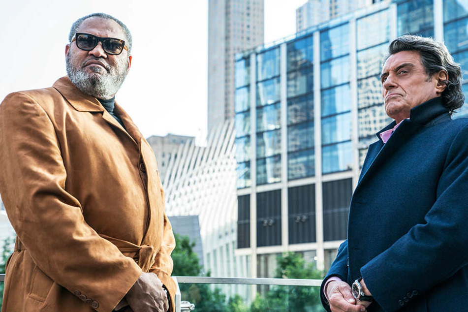 Sind sie weiter auf John Wicks Seite? Der Bowery King (l., Laurence Fishburne) und Winston (Ian McShane).