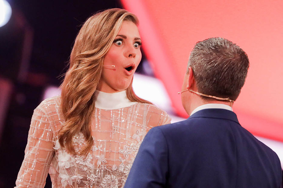 Viktoria Swarovski bei der Show.