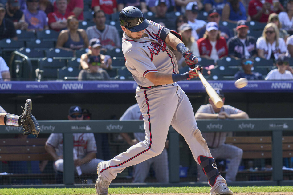 Third baseman Austin Riley had two hits in the Braves' win over the Phillies on Thursday night.